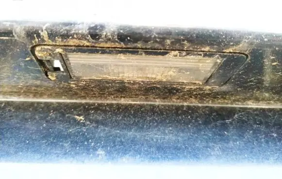 Volkswagen Fox Number plate light