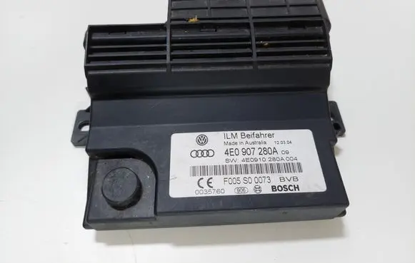 Audi A8 S8 D3 4E Power management control unit 4E0907280A