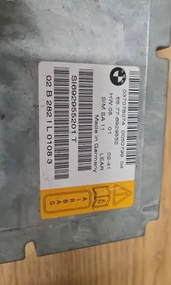 BMW 7 E65 E66 Airbag control unit/module 65776929552
