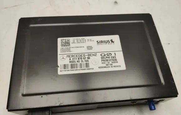 Mercedes-Benz ML W164 GPS navigation control unit/module A2118706790