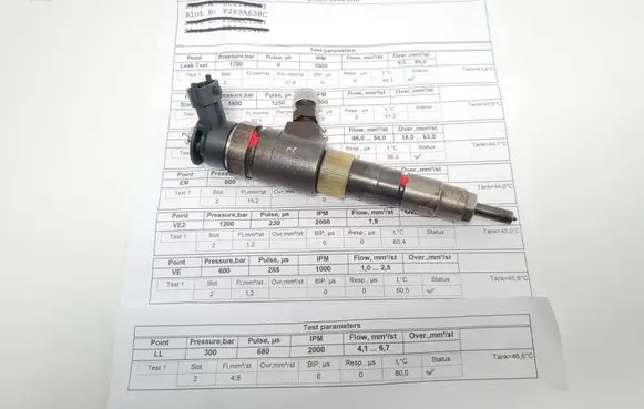 Peugeot Partner Fuel injector 0445110739 137227