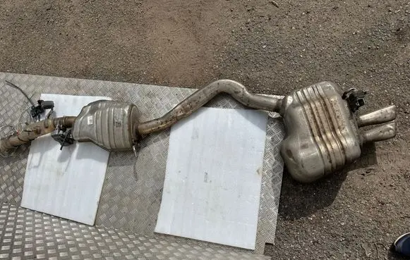 Audi A4 S4 B9 8W Muffler/silencer 