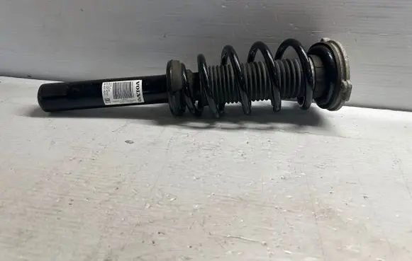Front shock absorber with coil spring