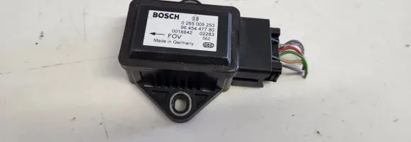 Peugeot 307 ESP acceleration yaw rate sensor 9645447780 0018842