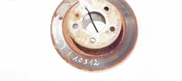 Opel Meriva A Rear brake disc neventiliuojamas
