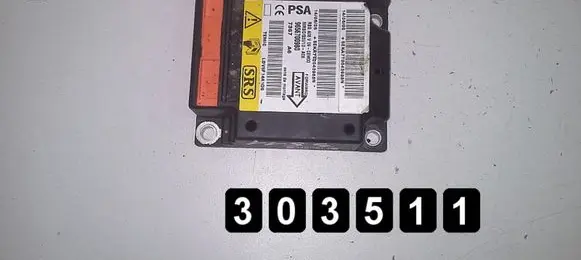 Peugeot 1007 Engine control unit/module 9656700980
