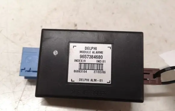 Citroen C5 Alarm control unit/module 9657384680