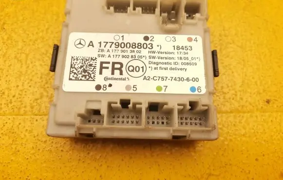 Mercedes-Benz A W177 Door control unit/module A1779008803 A1779028305