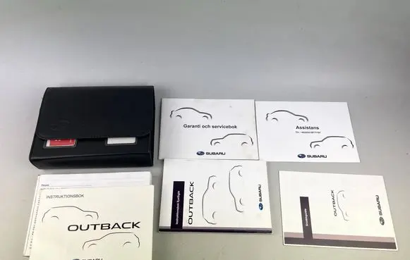 Subaru Outback (BS) Owners service history hand book 