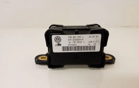 Volkswagen Golf V ESP acceleration yaw rate sensor 7H0907655A 10170103663