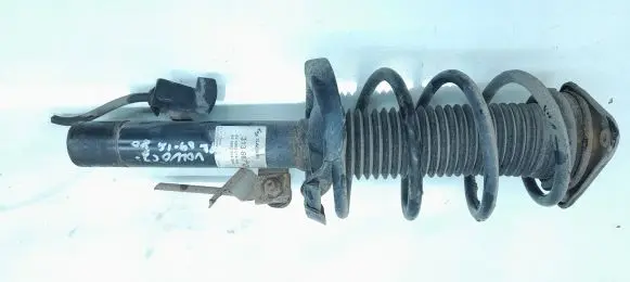 Front shock absorber with coil spring