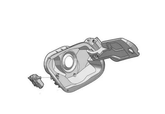 Audi A5 Fuel tank cap 8B3809906A