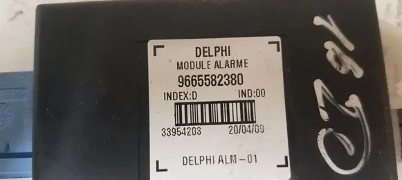 Citroen DS3 Alarm control unit/module 9665582380 33954203