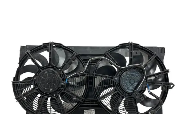 Nissan Leaf II (ZE1) Radiator cooling fan shroud 214813NL1B 4873NL2C 13VM7X07