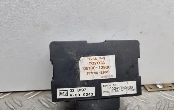 Toyota MR2 (W30) III Alarm control unit/module 0819012930