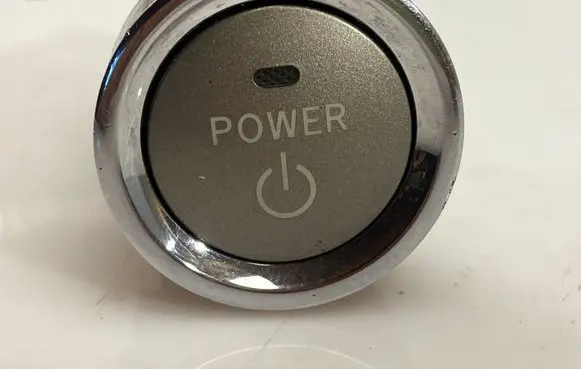 Engine start stop button switch