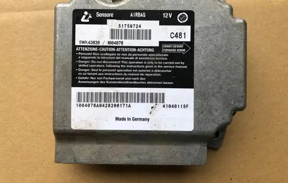 Fiat Multipla Airbag control unit/module