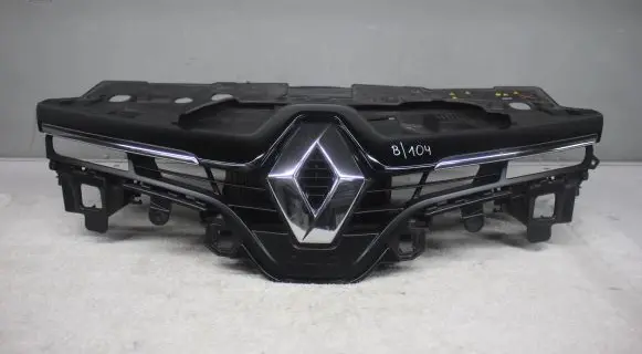 Front bumper upper radiator grill