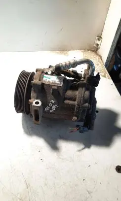 Peugeot 407 Air conditioning (A/C) compressor (pump) 9656574080 R134A 06104907561