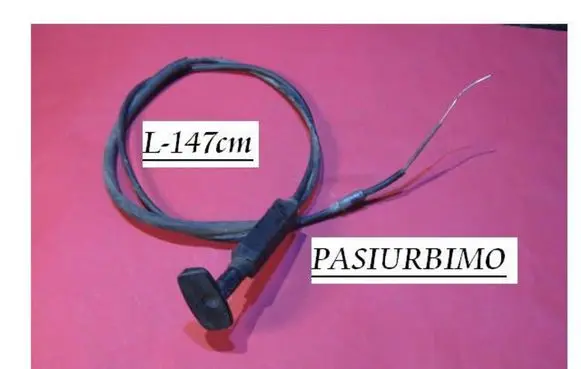 Volkswagen Golf II Throttle cable 191711503A