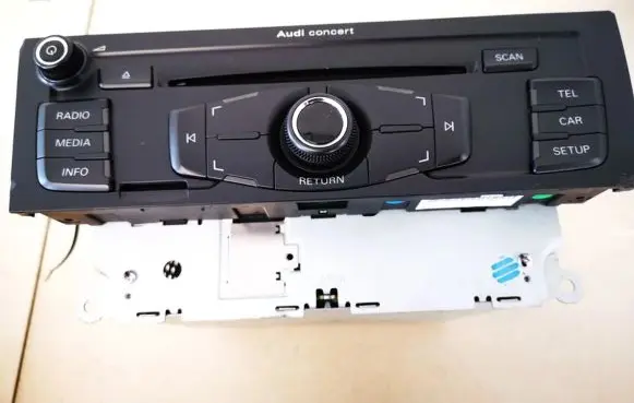 Navigation unit CD/DVD player
