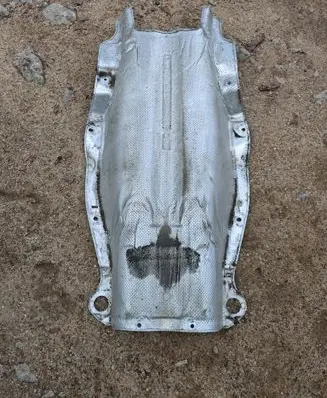 BMW 5 F10 F11 Exhaust heat shield