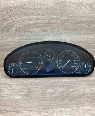 Peugeot 407 Speedometer (instrument cluster) 9658138080 A2C53106696