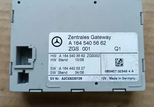 Mercedes-Benz R W251 Other control units/modules