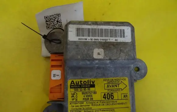 Peugeot 406 Airbag control unit/module 550539500 9628757180