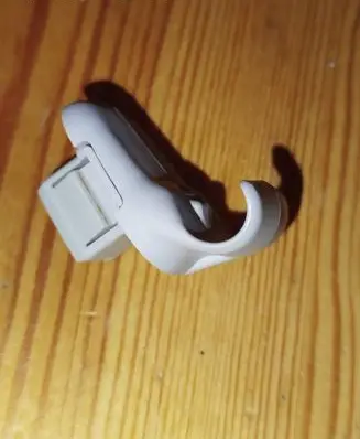 Sun visor clip/hook/bracket