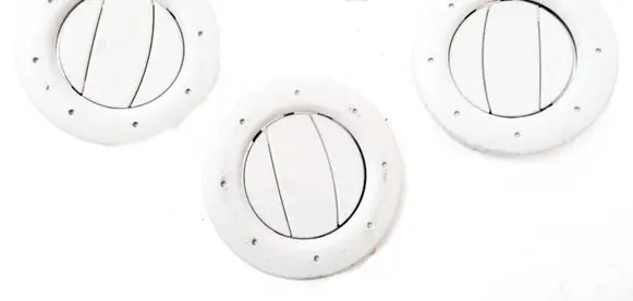 Fiat Freemont Dash center air vent grill 829412