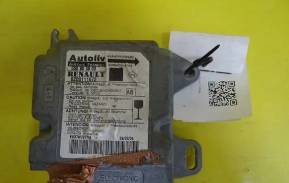 Renault Scenic I Airbag control unit/module 550803800 8200111672