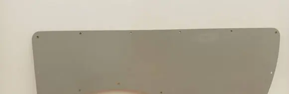 Trunk/boot lower side trim panel
