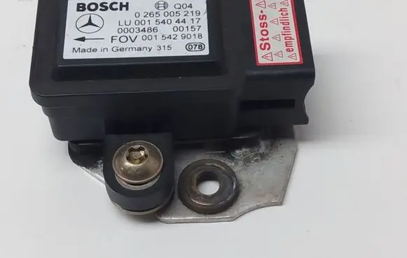 Mercedes-Benz A W168 ESP acceleration yaw rate sensor 0265005219 0003486