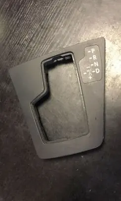 Gear shifter surround trim plastic
