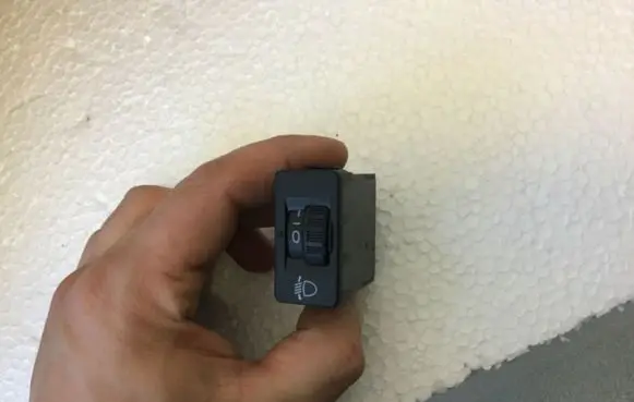 Citroen C5 Headlight level height control switch 96476640XT 96384422XT
