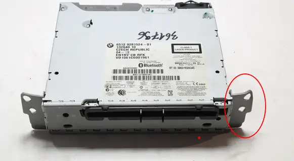 BMW 3 F30 F35 F31 GPS navigation control unit/module 9281524