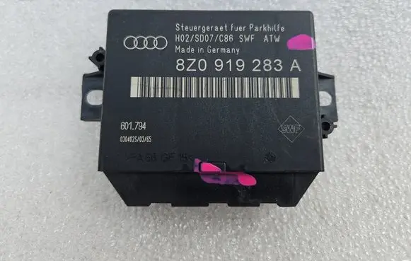 Audi A4 S4 B6 8E 8H Parking PDC control unit/module 8Z0919283A