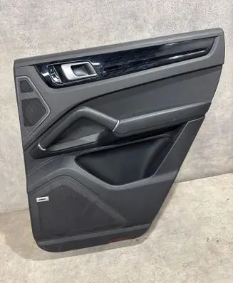 Porsche Cayenne (9Y0 9Y3) Rear door card panel trim 9Y0867308C 9Y0837020A 9Y0971693E