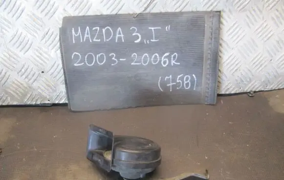 Mazda 3 I Horn signal