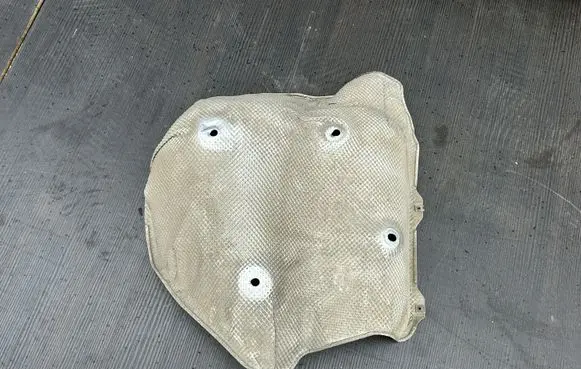 Audi A8 S8 D4 4H Exhaust heat shield 4H0825711D