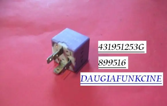 Audi A4 S4 B5 8D Horn buzzer relay 431951253G 899516