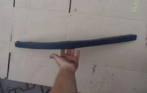 Citroen C3 Front bumper splitter molding 9681806677