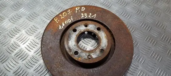 Peugeot 207 Front brake disc