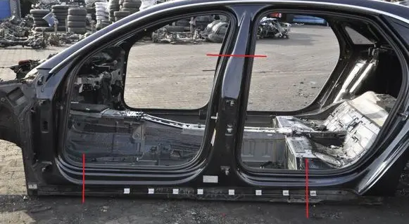 Audi A8 S8 D4 4H Side car body part 