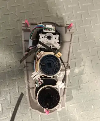 Toyota Yaris Climate control/heater control trim 