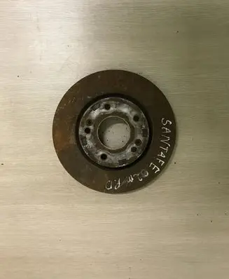Hyundai Santa Fe Front brake disc