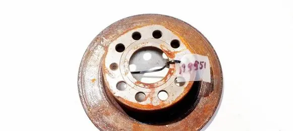 Volkswagen Golf V Rear brake disc neventiliuojamas