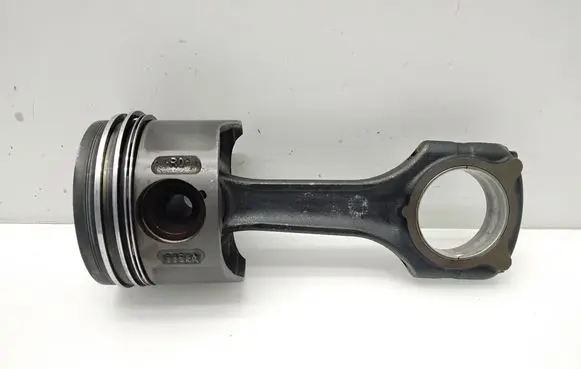 Piston with connecting rod