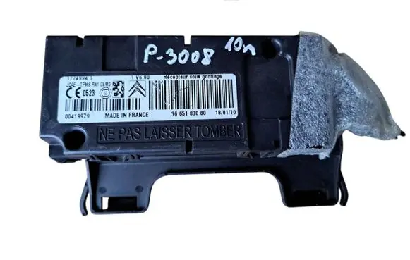 Peugeot 3008 I Bluetooth control unit module 9665183080